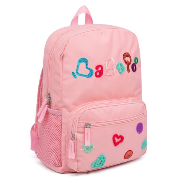 Students bookbag pink-blue backpack