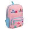 Students bookbag pink-blue backpack