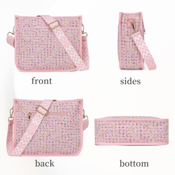 Fashion Colourful Lady Tote Bag