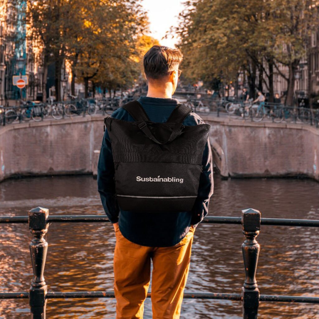 BP01321 Sustainabling Series backpack detail 2 (5)