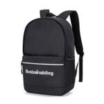 Sustainabling Series Fashion Backpack with Side Mesh Pocket