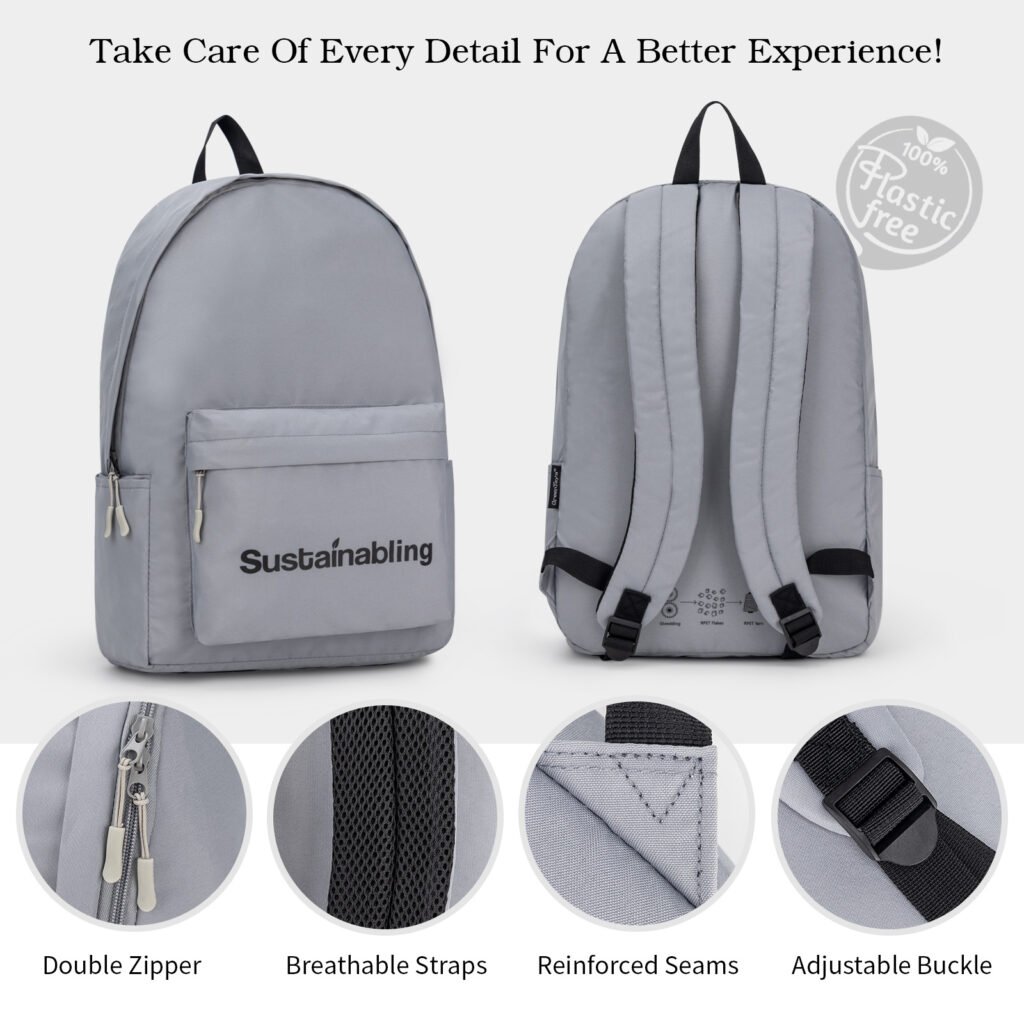 BP01323 Sustainabling Series backpack detail 1 (3)