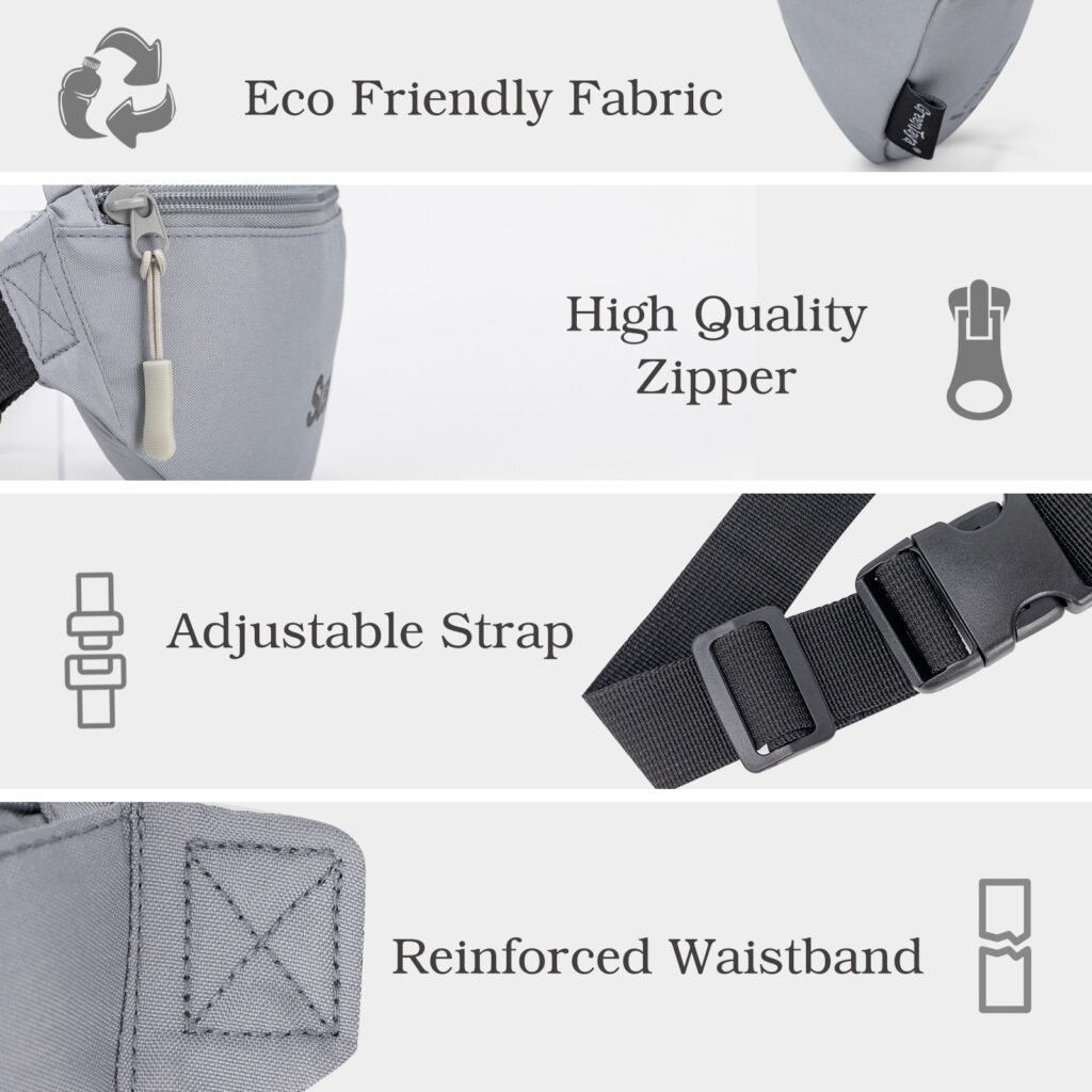 BP01326 Sustainabling Series waist bag detail (2)