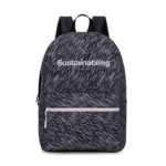 Sustainabling Series Fashion Zebra Backpack for School or Travel