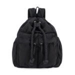 Fashion Drawstring Canvas Backpack