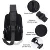 Fashion Polyester Men's Chest Bag