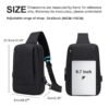 Fashion Polyester Men's Chest Bag