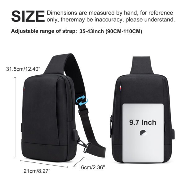 Fashion Polyester Men's Chest Bag