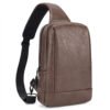 Fashion Leather Men's Chest Bag
