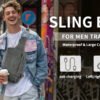 Fashion Leather Men's Chest Bag