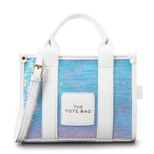 Fashion Leather Simple Shopping Tote Bag