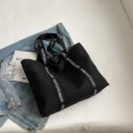 Minimalist Gentlewoman Canvas Shoulder Bag