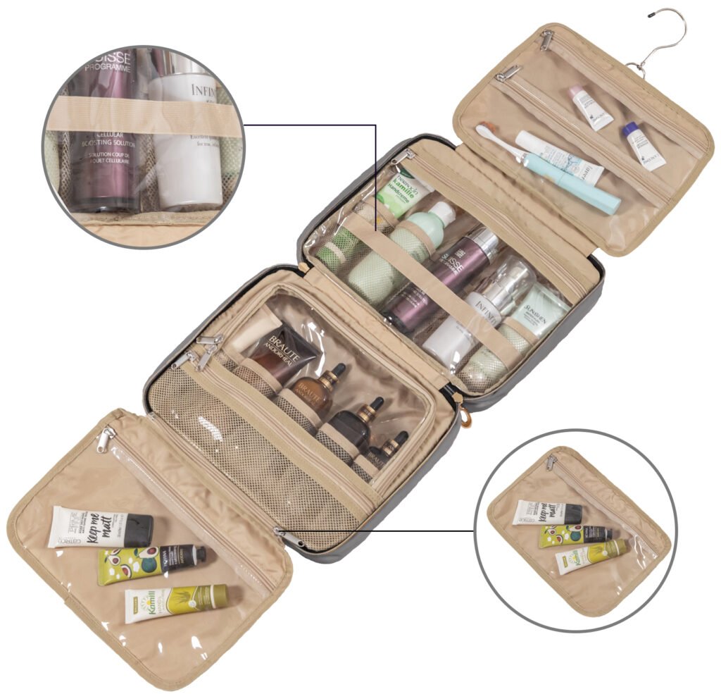 BP01334 Cosmetic Bag grey (5)