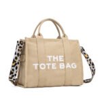Letter Printed Canvas Bag Big Size