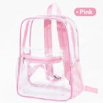 PVC Transparent Backpacks Makeup Bag