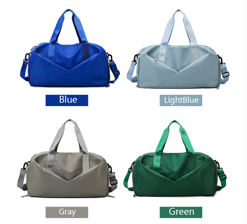 Finished custom beach bags in bulk