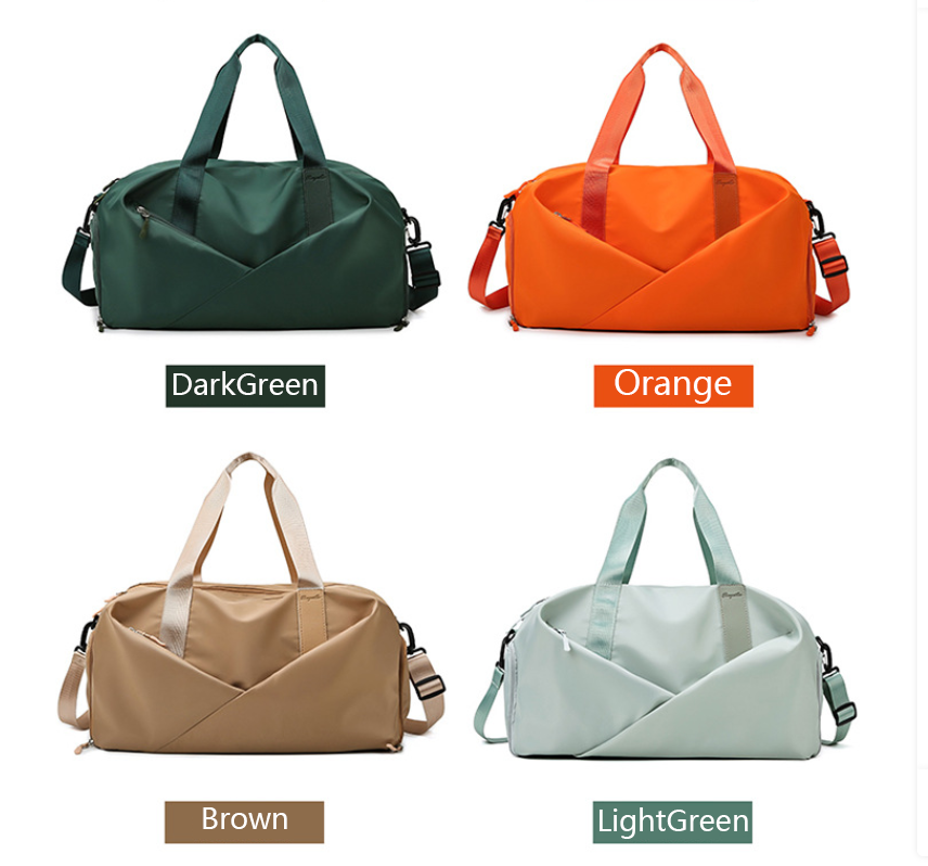 Custom beach bags production line showing quality control measures